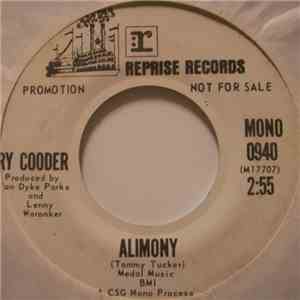 Ry Cooder - Alimony