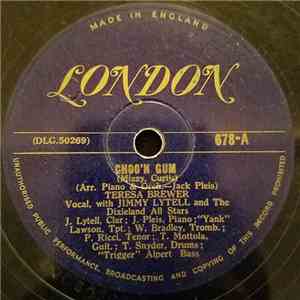 Teresa Brewer With Jimmy Lytell And The Dixeland All Stars - Choo'n Gum / Honky Tonkin'