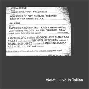 Violet  - Live In Tallinn
