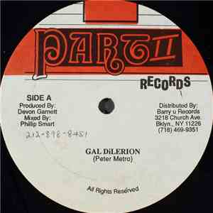 Peter Metro, Willo Wilson - Gal Dilerion / Kissing You