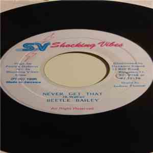 Beetle Bailey - Never Get That
