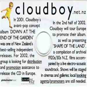 Cloudboy - Promotional MP3 CD