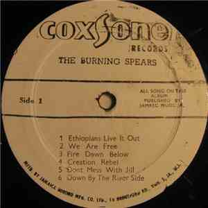 Burning Spear - Studio One Presents Burning Spear