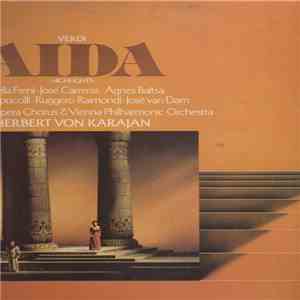 Giuseppe Verdi, Vienna State Opera Chorus, Vienna Philharmonic Orchestra, Herbert von Karajan - Highlights From Aida