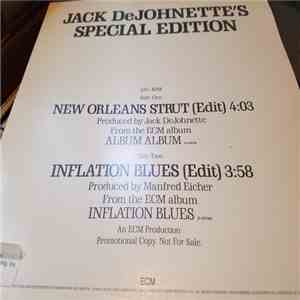 Jack Dejohnette's Special Edition - New Orleanse Strut / Inflation Blues