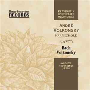 André Volkonsky - Bach / Volkonsky