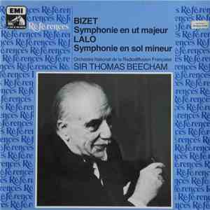 Bizet, Lalo, Sir Thomas Beecham, Orchestre National De La Radiodiffusion Française - Symphonie En Ut Majeur - Symphonie En Sol Mineur