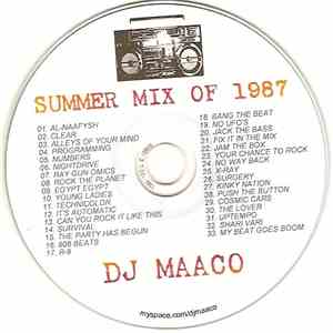 DJ Maaco - Summer Mix Of 1987