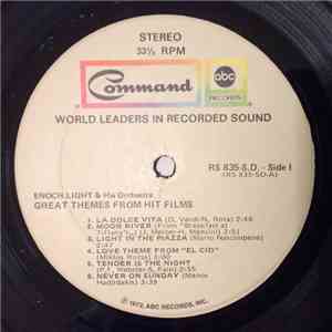 Enoch Light And His Orchestra - Great Themes From Hit Films