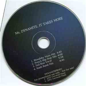 Ms. Dynamite - It Takes More