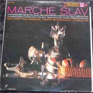 Pyotr Ilyich Tchaikovsky, Modest Mussorgsky, Nikos Skalkottas, Dimitri Mitropoulos, The New York Philharmonic - Marche Slav (Night On Bald Mountain / Capriccio Italien)