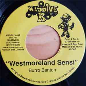 Burro Banton - Westmoreland Sensi