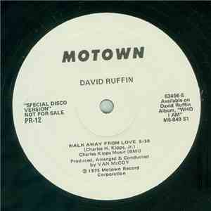 David Ruffin - Walk Away From Love