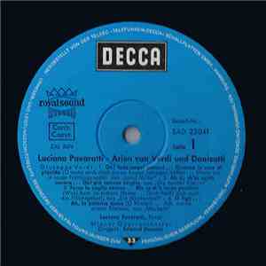 Luciano Pavarotti - Arien Von Verdi Und Donizetti