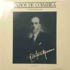António Menano - Fados De Coimbra Vol. II