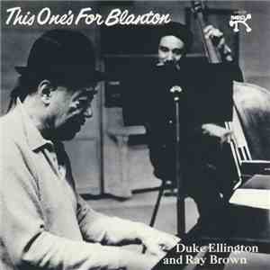 Duke Ellington / Ray Brown - This One's For Blanton