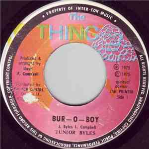 Junior Byles - Bur-O-Boy