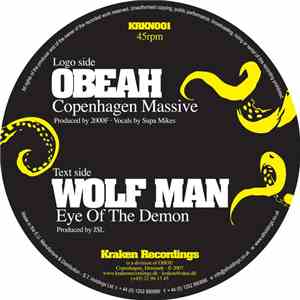Obeah / Wolf Man - Copenhagen Massive (w/ JSL RMX) / Eye Of The Demon