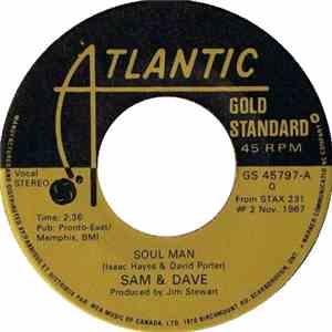 Sam & Dave - Soul Man / When Something Is Wrong With My Baby