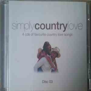 Various - Simplycountrylove CD3
