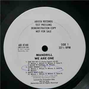 Mandrill - We Are One