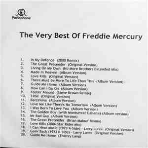 Freddie Mercury - The Very Best Of Freddie Mercury Solo