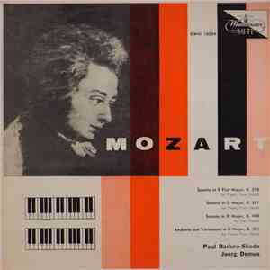 Mozart - Paul Badura-Skoda, Joerg Demus - Sonata In B Flat Major, K. 358, Sonata In D Major, K. 381, Sonatas In D Major, K. 448, Andante Con Variazioni In G Major, K. 501