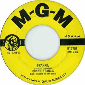 Connie Francis - Frankie / Stupid Cupid