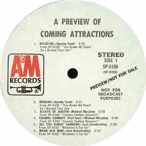 Various - A Preview Of Coming Attractions