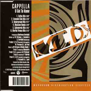 Cappella - U Got To Know