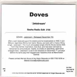 Doves - Jetstream (Sasha Radio Edit)