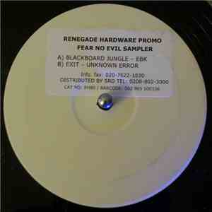 EBK / Unknown Error - Fear No Evil LP Sampler