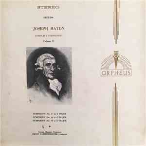 Joseph Haydn - Complete Symphonies Volume VI