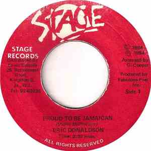 Eric Donaldson - Proud To Be Jamaican