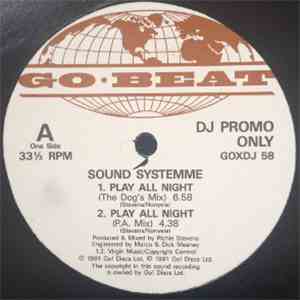 Sound Systemme - Play All Night