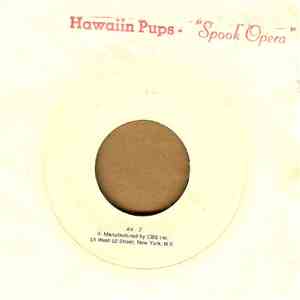 The Hawaiian Pups - Spook Opera