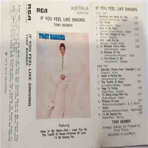 Tony Barber  - If You Feel Like Singing