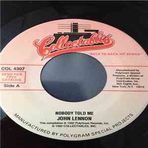 John Lennon - Nobody Told Me / Steppin' Out