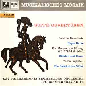 Das Philharmonia Promenaden-Orchester, Henry Krips - Suppé-Ouvertüren