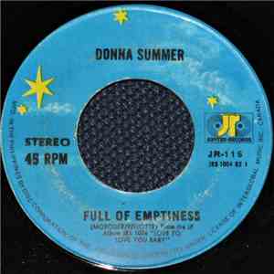 Donna Summer - Full Of Emptiness