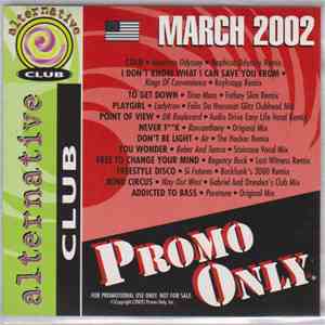 Various - Promo Only Alternative Club March 2002