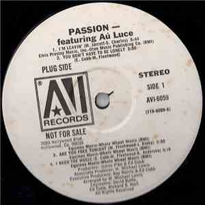 Passion  Featuring Au'Luce - Passion Featuring Au'Luce