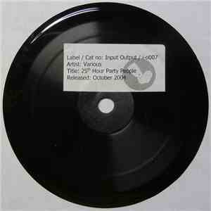 Various - 25th Hour Party People