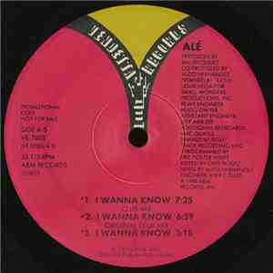 Alé - I Wanna Know