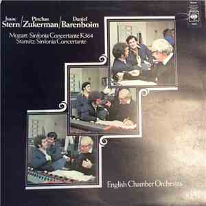 Isaac Stern / Pinchas Zukerman / Daniel Barenboim - Mozart / Stamitz, English Chamber Orchestra - Sinfonia Concertante K364 / Sinfonia Concertante