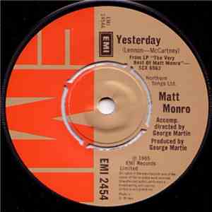 Matt Monro - Yesterday