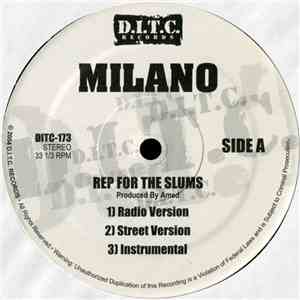 Milano  - Rep For The Slums / Deal With A Feelin'