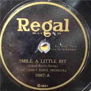 Sam Lanin's Dance Orchestra / Perry's Hot Dogs - Smile A Little Bit / Nobody's Business