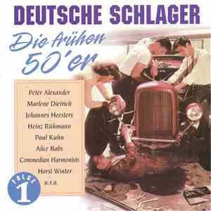 Various - Deutsche Schlager - Die Frühen 50'er (Folge 1)