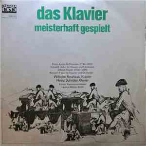 Kölner Kammerorchester, Helmut Müller-Brühl, Wilhelm Neuhaus, Heinz Schröter - Das Klavier Meisterhaft Gespielt